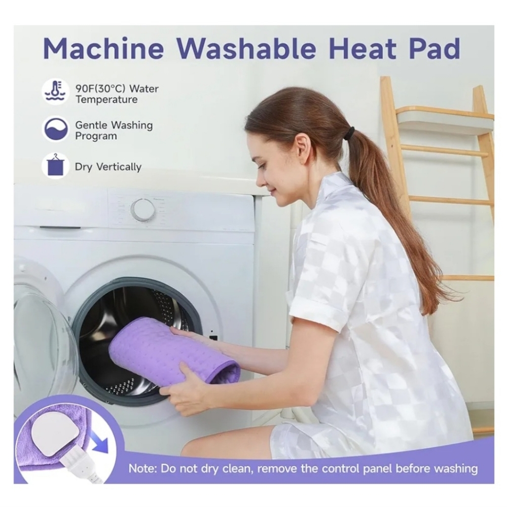 *New* Heating Pad with Remote Control - Picture 3 of 5